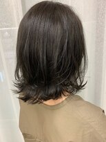 ルノン(LUNON)&nbsp;ホワイトグレージュミニウルフチェリーブラウンデジタルパーマ