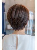 20代30代40代50代~人気/くびれヘア/チェリーブラウン/ミニウルフ