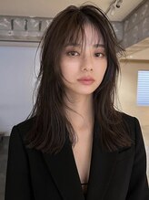 ケイトテイラー(KATETAYLOR) マロンベージュロングフェイスレイヤー