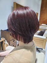 ヘアリゾート粋 リマ 銀座店(lima)&nbsp;まろやかブラウン/大人ショートボブ
