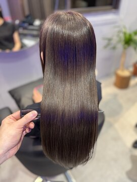 ブルー(Blue) 髪質改善縮毛矯正×髪質改善トリートメント【hair&spa Blue】