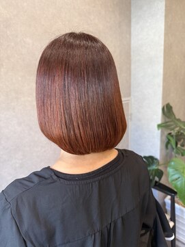 ラナヘアー(lana hair) オレンジカラー