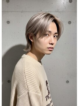 柔らか質感×大人センターパート