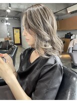 molt 麻生/レイヤーカット/ボブ/バレイヤージュ/ハイライト/海外ヘア 【モルト】&nbsp;ハイライト