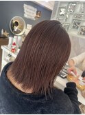 切りっぱなしニュアンスボブ