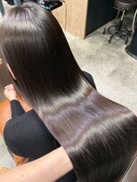 リンクミリ(Link mili)&nbsp;【フォギーブラウン】髪質改善/韓国ヘア/レイヤーカット