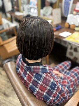 アート(art) 派手になりすぎない！白髪ぼかしハイライト