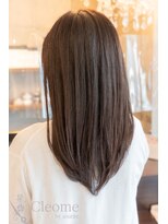 クレオメ 田町店(Cleome)&nbsp;前髪レイヤーカットガーリーイメチェンピンクベージュフェミニン