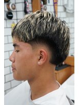 バーバーショップ ノア 2nd(BARBERSHOP NOR) バーストフェード×メッシュ