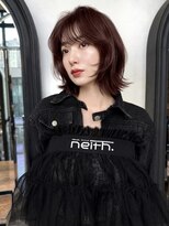 ミンクス 銀座店(MINX)&nbsp;MINX宇都　くびれレイヤーボブ カシスブラウン