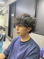 エーアイ メン 早稲田店(Ai MEN)&nbsp;ニュアンスパーマ/ニュアンスウルフ/ダウンバング[早稲田/men's]