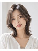 ミディアムレイヤー 白髪ぼかし ハイライト 40代50代60代