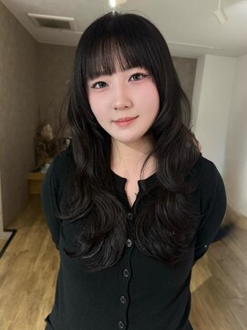 エトワ 中央店(etoi) 大分韓国かき上げレイヤーカット大人レイヤー顔まわりレイヤー