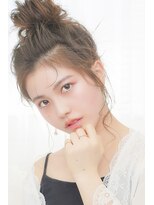 トップシェイプ(TOP SHAPE) ゆるふわお団子×後れ毛アレンジ
