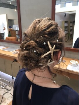 ポルム パプリカ(polum paprika) ルーズアップアレンジ☆結婚式　二次会　パーティー