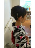 浴衣着付け×ヘアセット