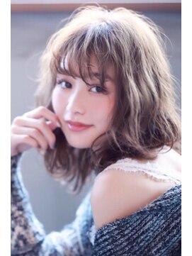 マイティ バイ エイチ(mighty by H) 【mighty】ダークアッシュ×オリーブアッシュ×ボブ