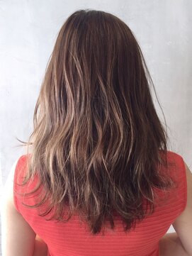 アルバム 渋谷パルコ(ALBUM) ハイライトベージュ_くびれセミディたまねぎアレンジ_ba185232