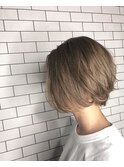 ミルクティーハンサムショート