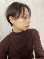 エフ ヘアーアンドリラクゼーション(F. hair & relaxation) 【F.】大阪・梅田ナチュラルハンサムショート×涼しげヘア