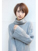 レウナ 外苑前(Reuna)&nbsp;20代30代40代大人可愛いひし形ショートボブ　小顔ショート