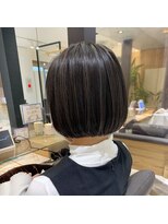 ルディー バイ ヘアーポケット(rudii by HAIR POCKET)&nbsp;ハイライト×シンプルボブ★☆