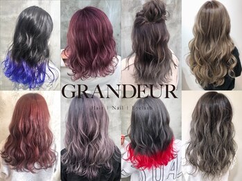 グランデュール 藤枝店(GRANDEUR)の写真/カット+カラー+トリートメント¥12000◆Wカラー/グラデーション/ハイ&ローライトも◎プチプラ&上質薬剤♪