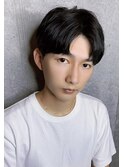 10代20代30代/カルマパーマ/コンマヘア　黒髪