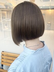 ヘアリゾート クオリア(hair resort Quaria by piece) 髪質改善×前下がりボブ