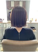小顔補正立体カット