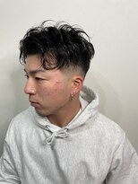 ニコ ヘアリラクゼーション(Nico hair relaxation)&nbsp;無造作ショートレイヤー刈り上げツーブロックマッシュ