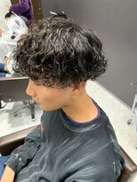 クレオ 片江店(CREO) ビジネスカジュアルモテる毛束セミウェット黒髪ナチュラル小顔