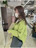 ロングウェーブパーマ