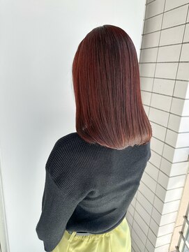 アッシュ 高津店(Ash) ミディアムストレート