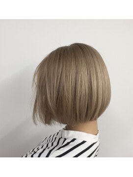 スキル 水戸(SKILL) ミルクティーベージュ☆ハイトーンカラー