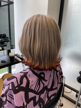 アン(Un) 【フォックスカラー】【裾カラー】【キツネカラー】【毛先遊び】