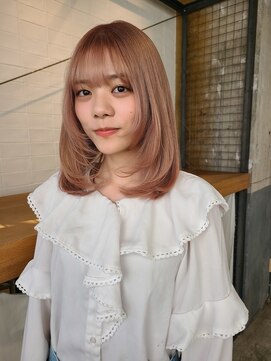 キーン 立川店(keen) 【keen×武田】 淡カラー ピンクベージュ