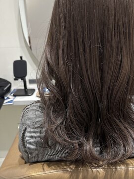 イオス(EOS) 【韓国風】ブリーチなしのグレージュカラー