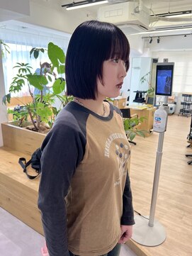 オーシャン(Ocean) 【OceanHair&Life田中愛梨】10代20代切りっぱなし/タッセルボブ