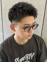 ニアウ 太田店(Niau) スパイキーショートボックスショートメンズショートレイヤーヘア