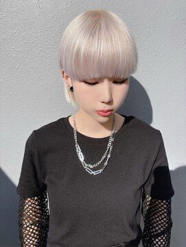 エムテコ(M.techo) ホワイトシルバー/ウルフstyle