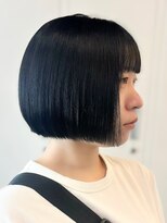 アリュウル 表参道 青山(Allure) ブルーブラック×タッセルカット