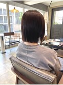 切りっぱなしボブ×ストリートメント