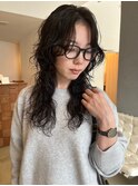 ロングパーマ