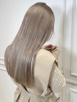 ヴァーディ オモテサンドウ(Vardy omotesando)&nbsp;ホワイトーベージュ・表参道ケアブリーチ・ハイトーンロング
