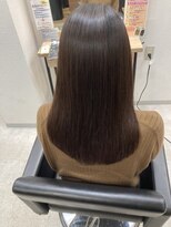 エルプラスヘアー 平尾店(L+hair) （30代）美髪ストレートヘア【髪質改善でくせ毛改善】