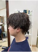 波巻き×スパイラル×ニュアンスパーマ