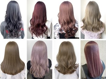 サラジュ 仁川店(SARAJU)の写真/ブリーチ込U24クーポン¥5720！ブリーチなしダブルカラーも大人気！なりたいを叶えます。オシャレ女子注目♪