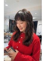 ヘアサロン ガリカ 表参道(hair salon Gallica)&nbsp;【hyuga】ロングパーマ/ウェーブヘア/ルーズパーマ