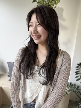 ツバメ ヘアー(TSUBAME HAIR) 夏の透け感ラベンダーベージュカラー